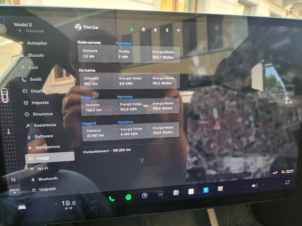 Tesla Model S Plaid AWD 2024 elettrica usata 131.000 km - Foto 6