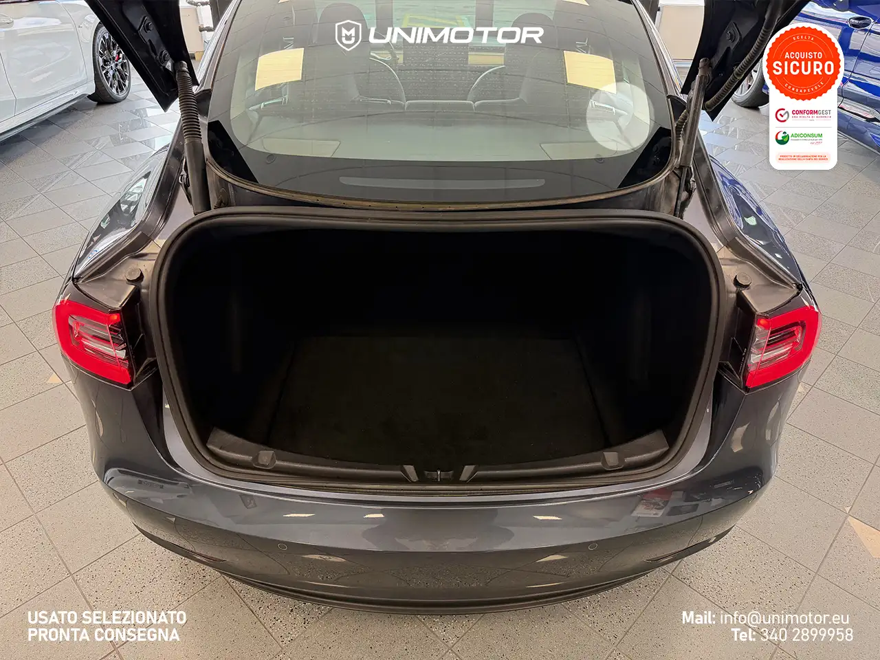 Tesla Model 3 Long Range Dual Motor AWD 2021 elettrica usata 69.872 km - Foto 13