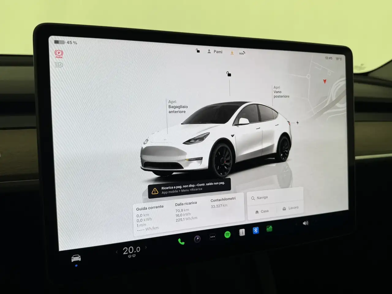 Tesla Model Y AWD Performance 2023 elettrica usata 33.319 km - Foto 7