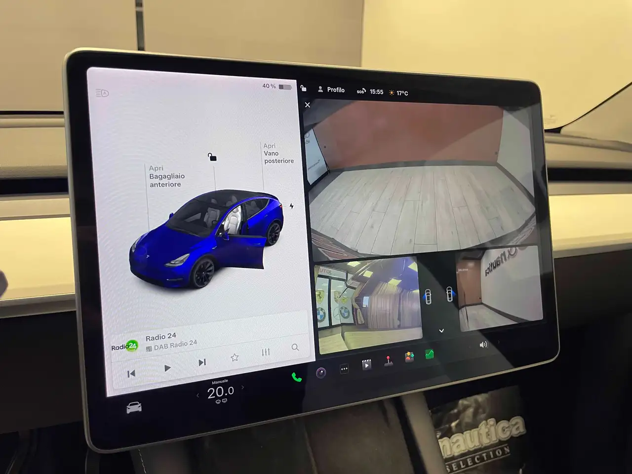 Tesla Model Y Long Range 4x4 Autopilot Avanzato 2021 elettrica usata 95.892 km - Foto 11