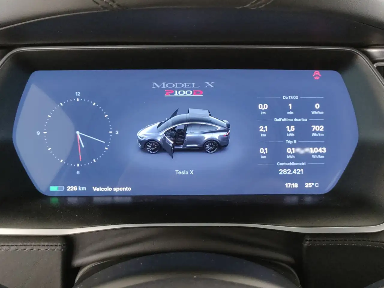 Tesla Model X P90D 2017 elettrica usata 28.418 km - Foto 7